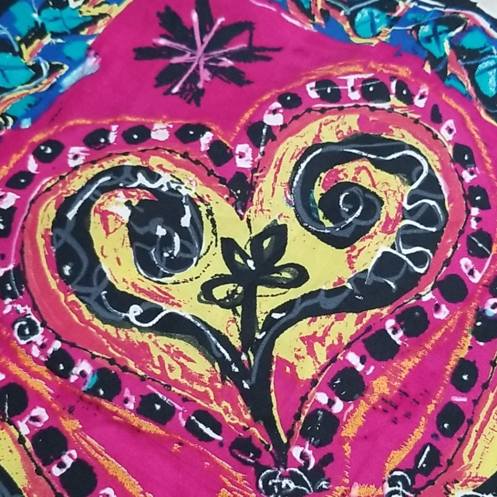 1993 Cree par Christian Lacroix scarf - Picture 5 of 14